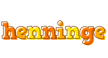 Henninge desert logo