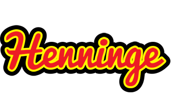 Henninge fireman logo