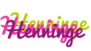 Henninge flowers logo