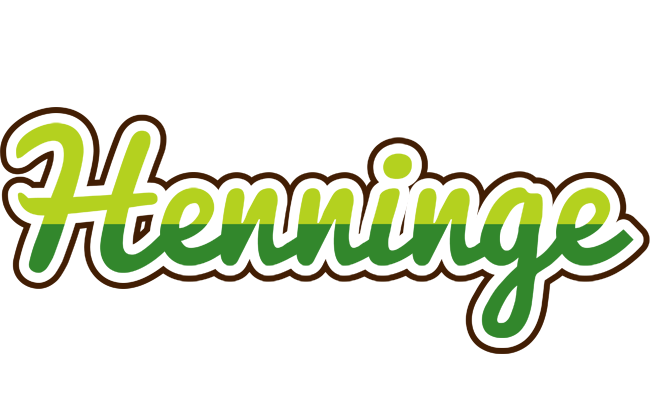 Henninge golfing logo