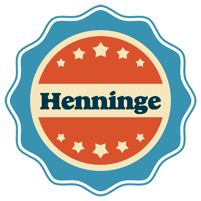 Henninge labels logo