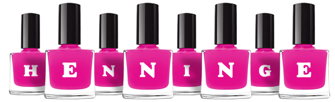 Henninge nails logo