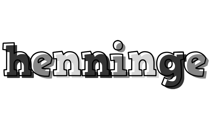 Henninge night logo