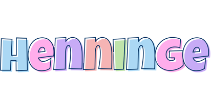 Henninge pastel logo