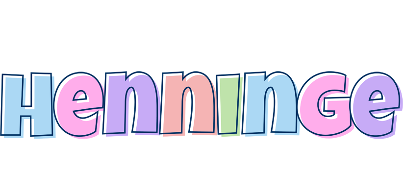 Henninge pastel logo