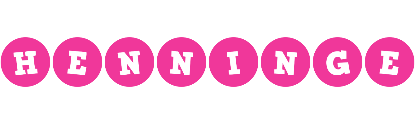 Henninge poker logo