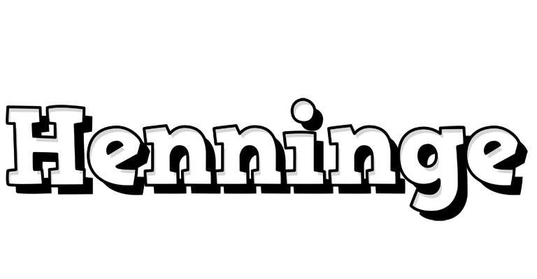 Henninge snowing logo