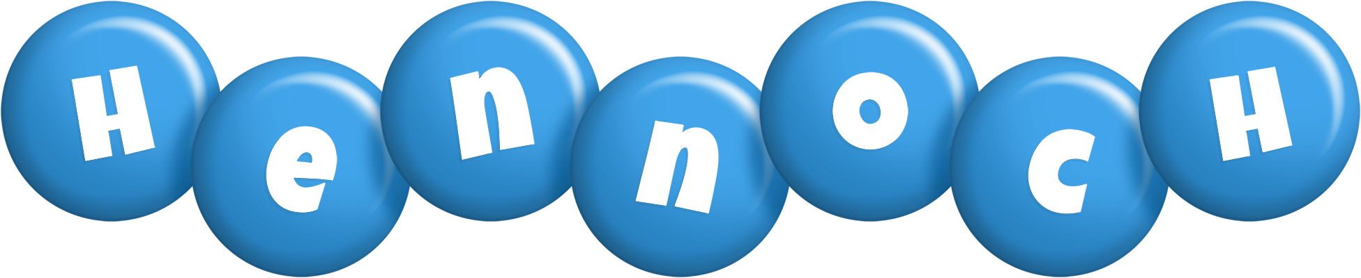 Hennoch candy-blue logo