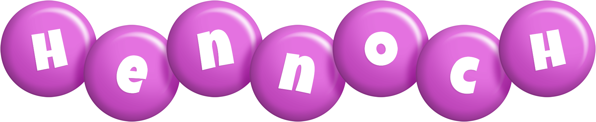 Hennoch candy-purple logo
