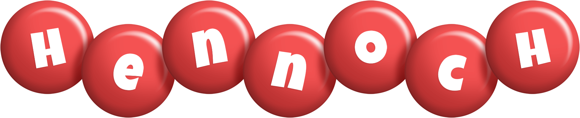 Hennoch candy-red logo