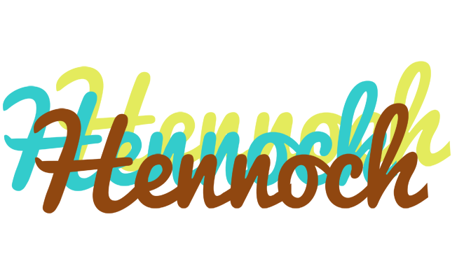 Hennoch cupcake logo