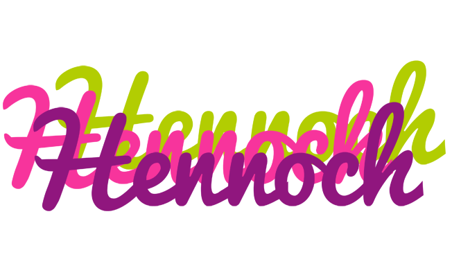 Hennoch flowers logo