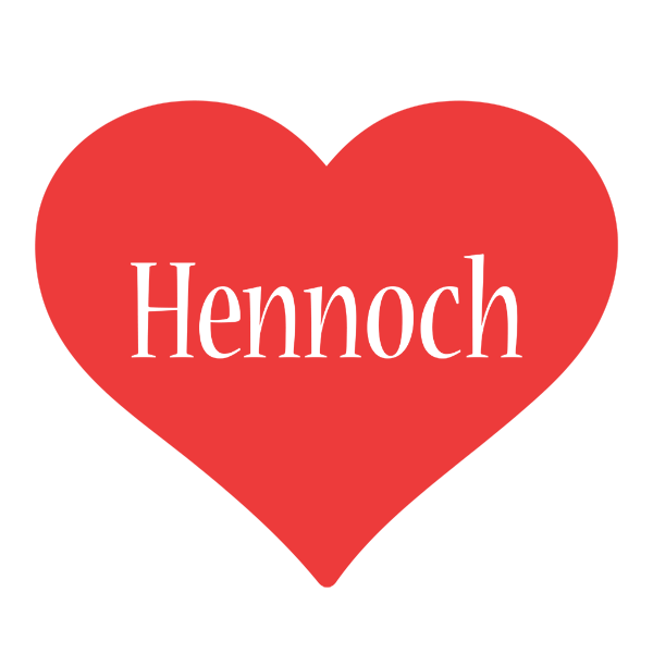 Hennoch love logo