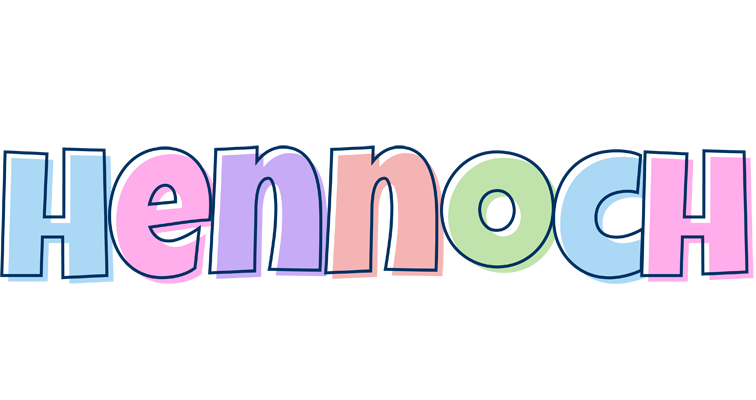 Hennoch pastel logo