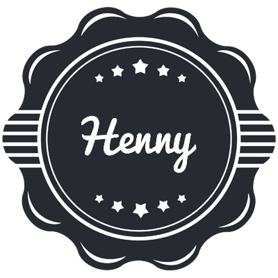 Henny badge logo