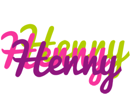 Henny flowers logo