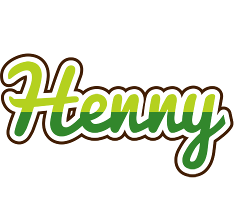 Henny golfing logo