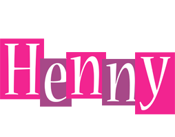 Henny whine logo