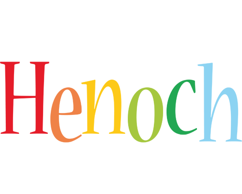 Henoch birthday logo