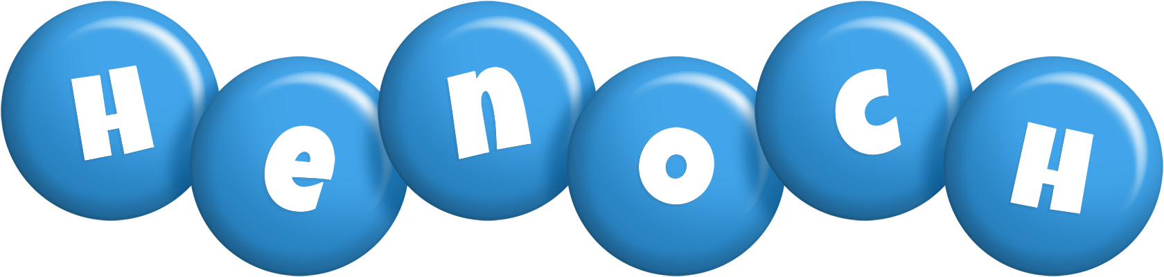 Henoch candy-blue logo