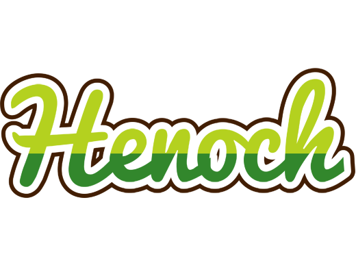 Henoch golfing logo