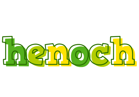 Henoch juice logo