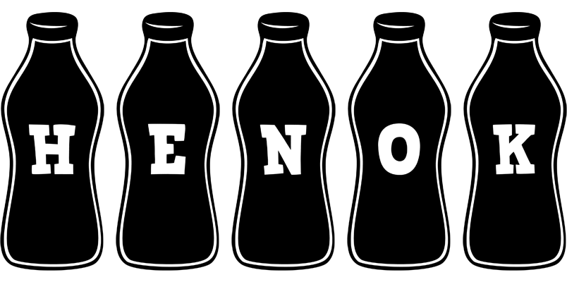 Henok bottle logo
