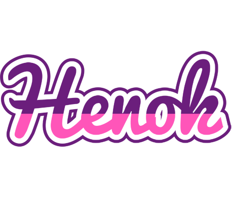 Henok cheerful logo