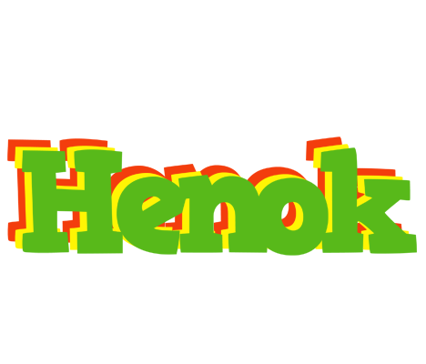 Henok crocodile logo