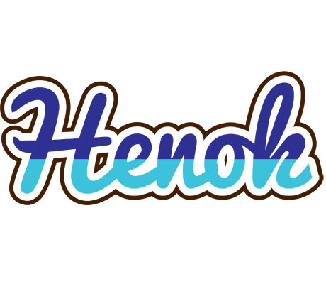 Henok raining logo