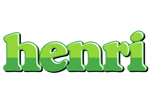 Henri apple logo