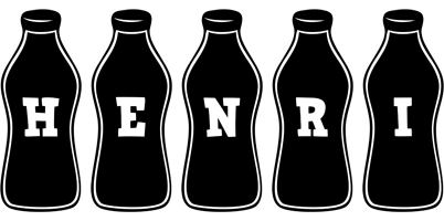 Henri bottle logo