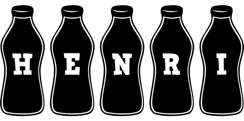 Henri bottle logo