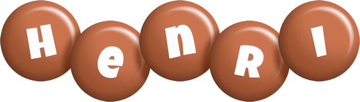 Henri candy-brown logo