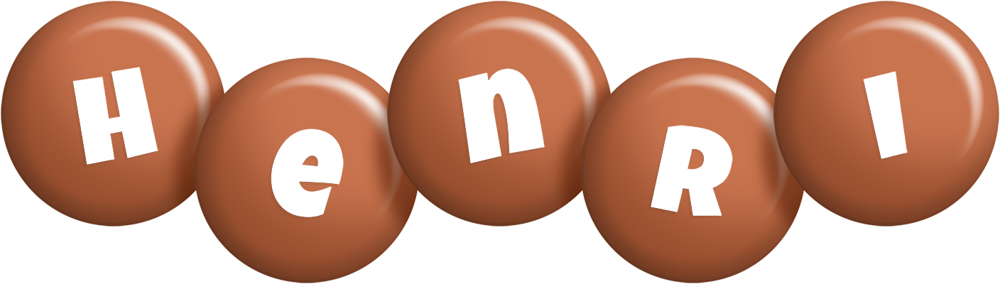 Henri candy-brown logo