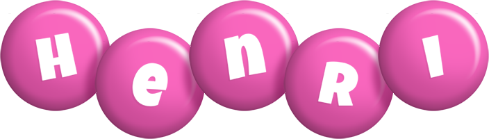 Henri candy-pink logo