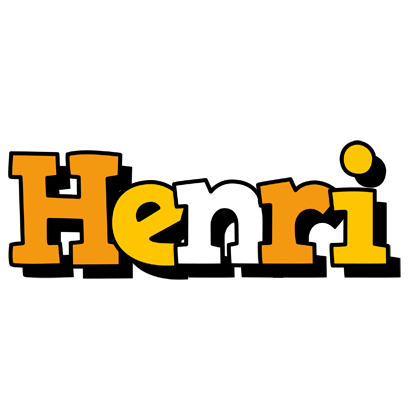 Henri cartoon logo