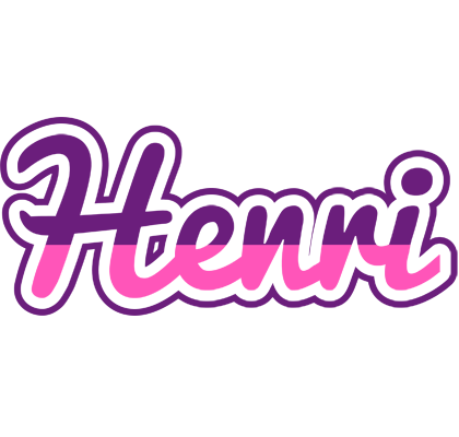 Henri cheerful logo