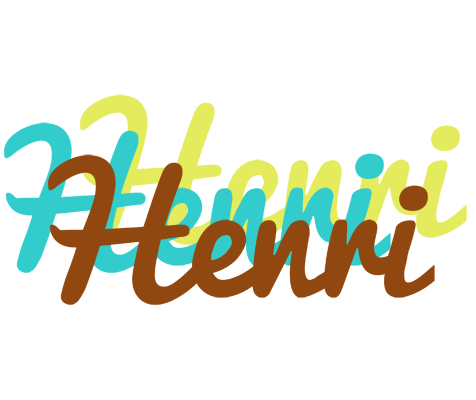 Henri cupcake logo