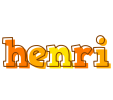 Henri desert logo