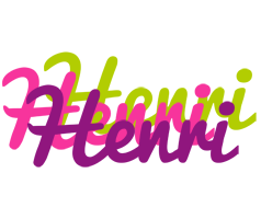 Henri flowers logo