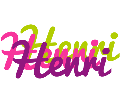 Henri flowers logo