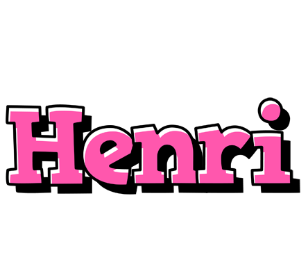 Henri girlish logo