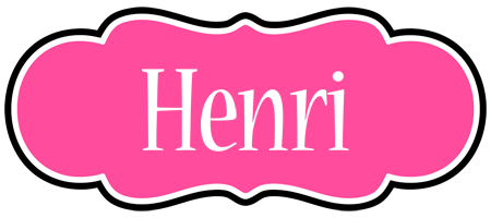 Henri invitation logo