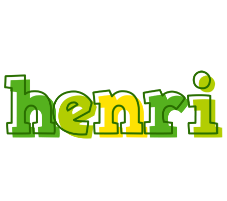 Henri juice logo