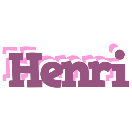 Henri relaxing logo