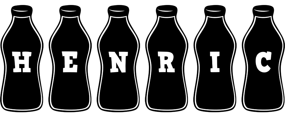 Henric bottle logo