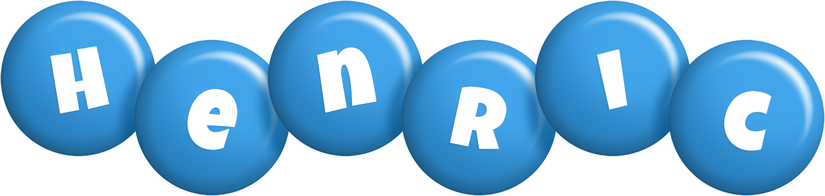Henric candy-blue logo