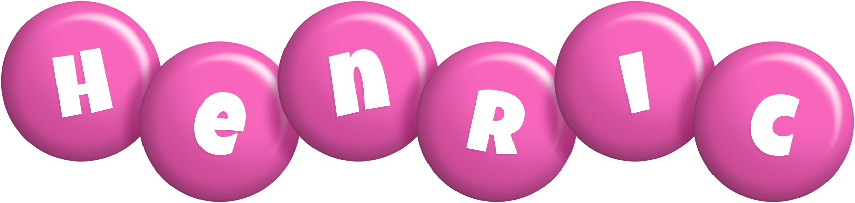 Henric candy-pink logo