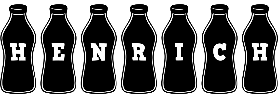 Henrich bottle logo